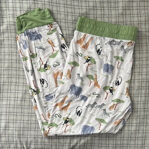 Little Sleepies Safari Animal Print Pajama Pants - Large